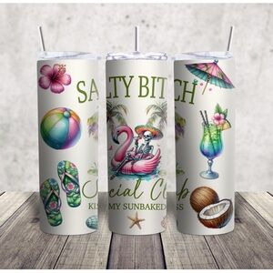 Tropical Themed Tumbler